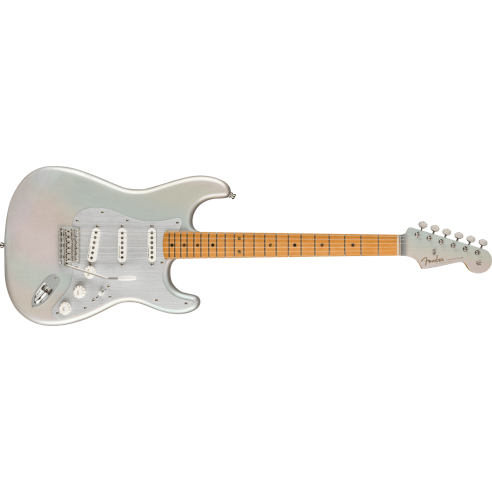 FENDER H.E.R. STRAT MN CHROME GLW