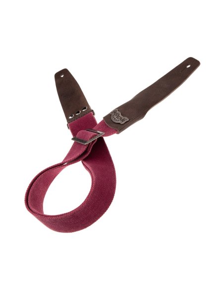 MAGRABO' STRIPE SC COTTON WASHED BORDEAUX 5CM TERMINALI TWINKLE GRIGIO