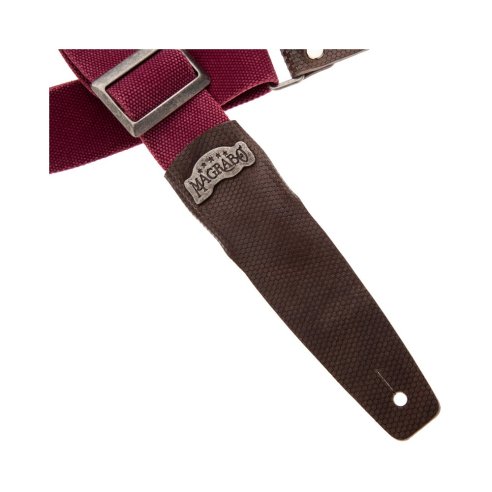 MAGRABO' STRIPE SC COTTON WASHED BORDEAUX 5CM TERMINALI TWINKLE GRIGIO