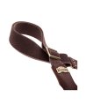 MAGRABO' STRIPE SC COTTON WASHED MARRONE 5CM TERMINALI TWINKLE MARRONE SCURO
