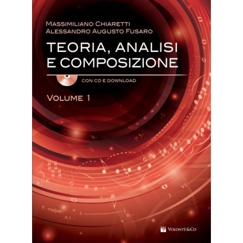 CHIARETTI/FUSARO TEORIA ANALISI E COMPOSIZIONE VOL 1 + CD E DOWNLOAD