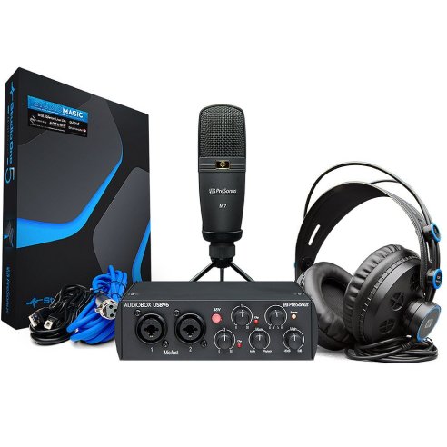 PRESONUS AUDIOBOX 96 BLACK STUDIO BUNDLE