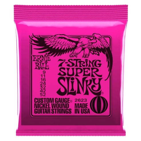 ERNIE BALL 2623 7S SET SL NKL 9-52
