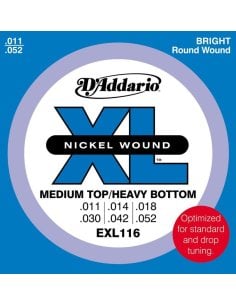 D'ADDARIO EXL116 11/52 MEDIUM/HEAVY