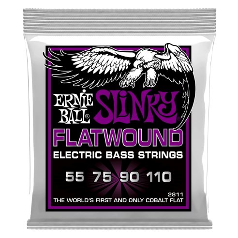 ERNIE BALL 2811 FLATWOUND POWER SLINKY BASS