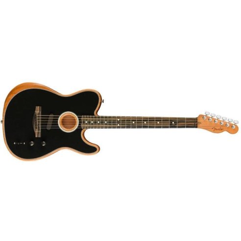 FENDER ACOUSTASONIC TELE BLACK W/BAG