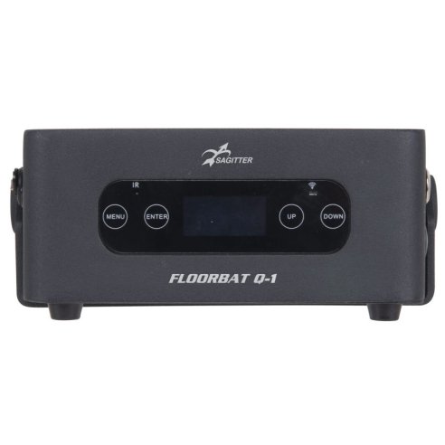 SAGITTER FLBATQ1 BATTERY LED FLOORBAT 1X15 LED RGBW/FC IR
