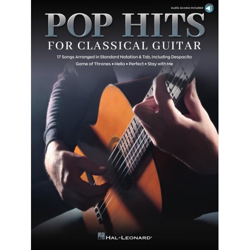 AAVV POP HITS FOR CLASSICAL GUITAR