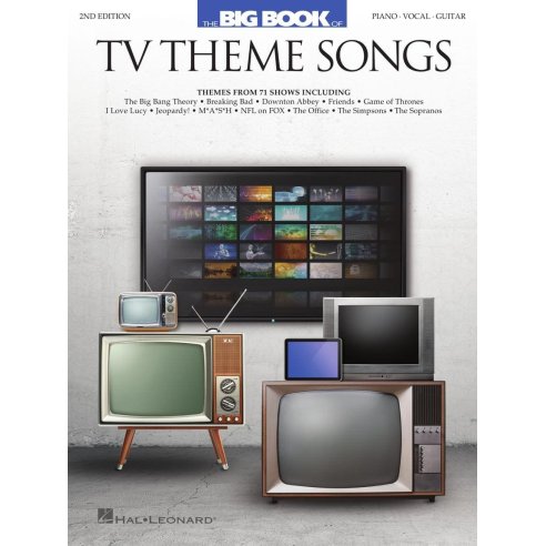 AAVV THE BIG BOOK OF TV THEME SONGS - 2ND EDITION