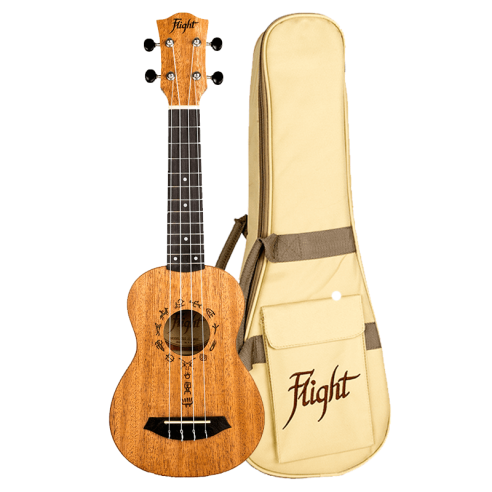FLIGHT DUS371 SOPRANO AFRICAN MAHOGANY