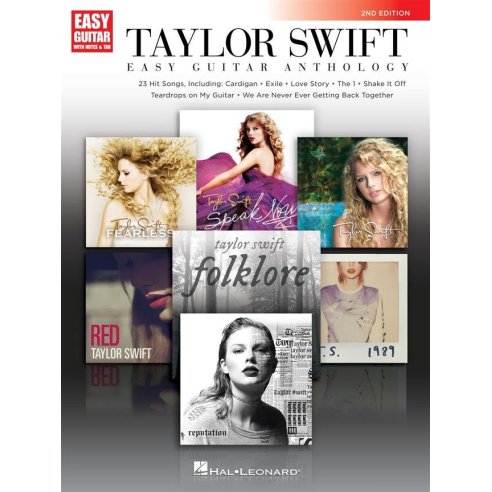 TAYLOR SWIFT EASY GUITAR ANTHOLOGY