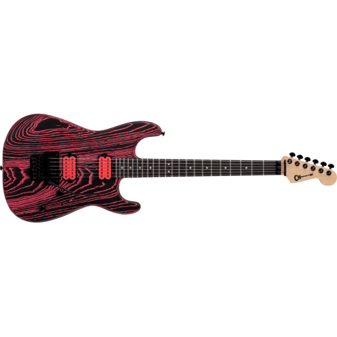 CHARVEL PRO MOD SD1 HH FR ASH NEON PINK