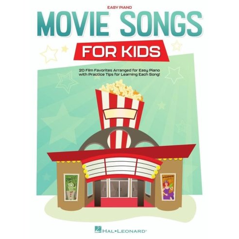 AAVV MOVIE SONGS FOR KIDS EASY PIANO