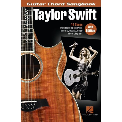 TAYLOR SWIFT EASY GUITAR CHORD SONGBOOK 3RD EDITION