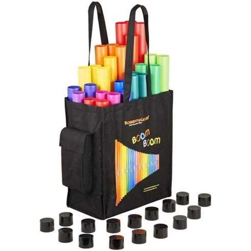 BOOMWHACKERS KIT SCOLASTICO 21 TUBI + SET TAPPI + BORSA