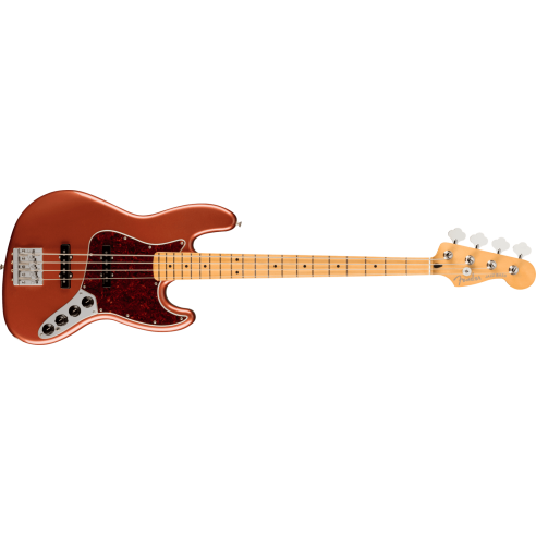 FENDER PLAYER PLUS JAZZ BASS AGED CANDY APPLE RED