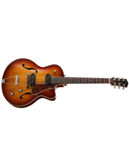 GODIN 5TH AVENUE CUTAWAY KINGPIN II COGNAC BURST GODIN 5TH AVENUE CUTAWAY KINGPIN II COGNAC BURST