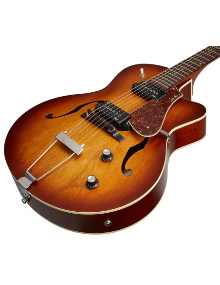 GODIN 5TH AVENUE CUTAWAY KINGPIN II COGNAC BURST GODIN 5TH AVENUE CUTAWAY KINGPIN II COGNAC BURST