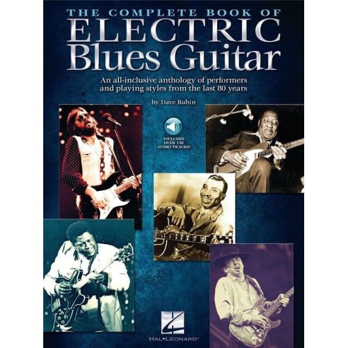 RUBIN THE COMPLETE BOOK OF ELECTRIC BLUES GUITAR + AUDIO ONLINE