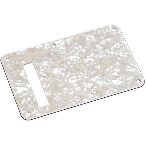 FENDER BACKPLATE STRAT AGED WHITE MOTO