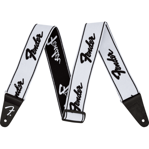 FENDER STRAP WEIGHLESS RUNNING LOGO W/B