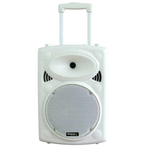 IBIZA SOUND PORT10UHF-BT-WH