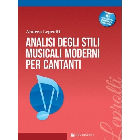 LEPROTTI ANALISI DEGLI STILI MUSICALI MODERNI PER CANTANTI