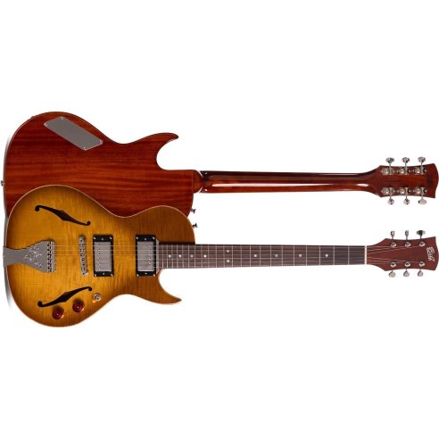 B&G STEP SISTER CUTAWAY HUMBUCKER HONEY BURST