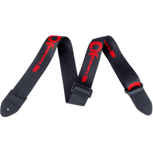 CHARVEL STRAP LOGO BLACK RED