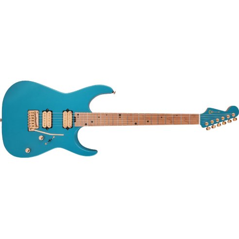 CHARVEL ANGEL VIVALDI SIGNATURE DK24-6 LUCERNE AQUA FIREMIST