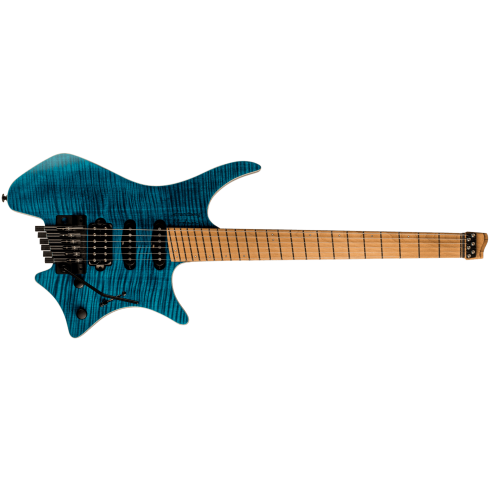 STRANDBERG BODEN STANDARD 6 TREMOLO MAPLE FLAME BLUE