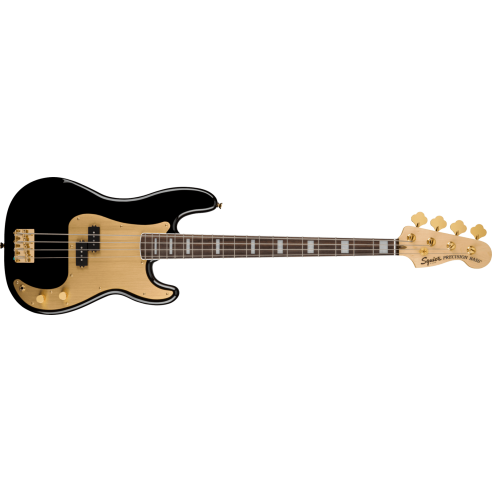 SQUIER 40TH ANNIVERSARY P BASS BLK