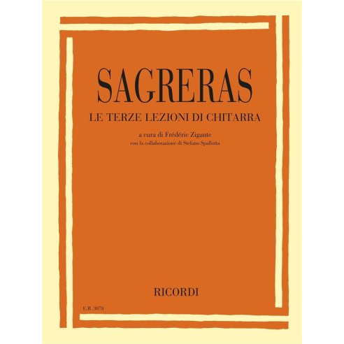 SAGRERAS LE TERZE LEZIONI DI CHITARRA - REVISIONE ZIGANTE