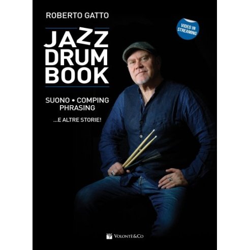 GATTO JAZZ DRUM BOOK + VIDEO ONLINE