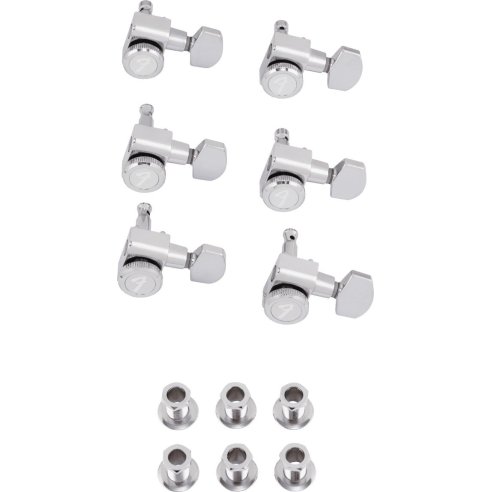 FENDER LOCKING TUNERS CHROME