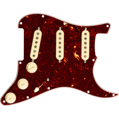FENDER PREWIRED PICKGUARD 57/62 STRAT SET TORTOISE SHELL