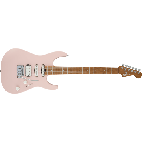CHARVEL PRO MOD DK24 HSS 2PT MPL SHELL PINK
