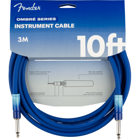 FENDER CABLE OMBRE 10" BLB