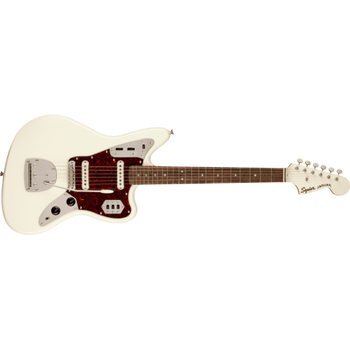SQUIER FSR CV JAGUAR 60s OLYMPIC WHITE