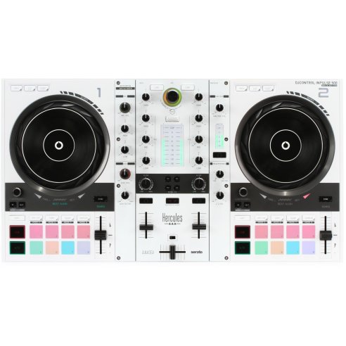 HERCULES DJ CONTROL INPULSE 500 WHITE EDITION