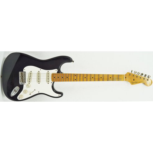 FENDER W21 LTD ED. STRAT '57 JOURNEYMAN AGED BLACK