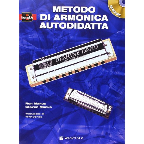 MANUS/MANUS METODO DI ARMONICA AUTODIDATTA + CD