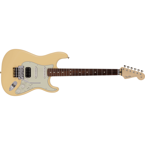 FENDER LTD STRAT MADE IN JAPAN FLOYD ROSE VINTAGE WHITE