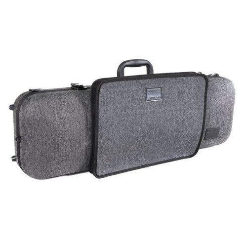GEWA ASTUCCIO VIOLINO BIO S GRIGIO RETTANGOLARE  + TASCA PORTA SPARTITI