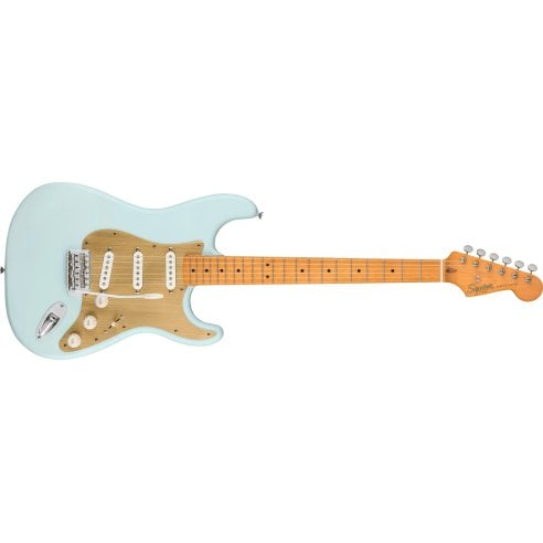 SQUIER 40TH ANNIVERSARY STRAT SATIN SONIC BLUE