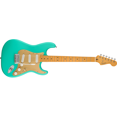 SQUIER 40TH ANNIVERSARY STRAT SATIN SEA FOAM GREEN