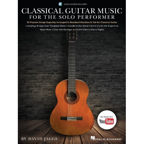 JAGGS CLASSICAL GUITAR MUSIC FOR THE SOLO PERFORMER