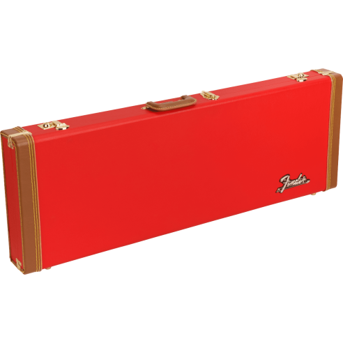 FENDER CLASSIC SRS CASE STRAT/TELE FIESTA RED