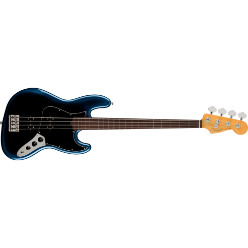 FENDER AM PRO II J BASS RW DARK NIGHT FRETLESS