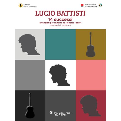 LUCIO BATTISTI 14 GRANDI SUCCESSI CHITARRA